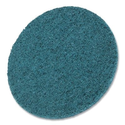 Surface Conditioning Disc, 5 in, Hook & Loop, Very Fine, Aluminum Oxide, 10000 rpm, Blue