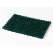 Heavy-Duty Commercial Scouring Pad, 6 in W x 9 in L, Synthetic Fiber, Green