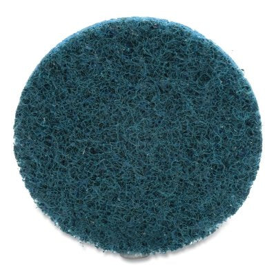 Roloc Surface-Conditioning Disc, 3 in, TR, Very Fine, Aluminum Oxide, 18000 rpm, Blue