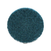 Scotch-Brite Roloc surface conditioning disc 3 in TR very fine aluminum oxide blue 18000 rpm non-woven abrasive disc