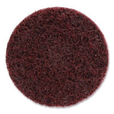Roloc Surface-Conditioning Disc, 2 in, TR, Coarse, Aluminum Oxide, 25000 rpm, Brown