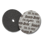 EXL Unitized Deburring Wheel, 3 X 1/4, Medium, Aluminum Oxide