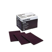Hand Pad, 6444, Fine, Aluminum Oxide, Brown, 20 EA/PK