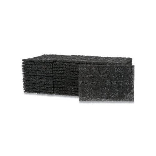 Scotch-Brite 7446B medium hand pad silicon carbide gray rectangular stacked 40-pack abrasive scouring pad