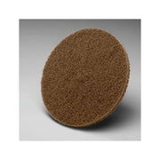 Scotch-Brite Hookit cut and polish disc 5 in diameter tan aluminum oxide non-woven surface conditioning disc