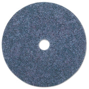 Light Grinding and Blending Center Hole Disc, 7 in dia, 7/8 in Arbor, 6,000 RPM, Ceramic Aluminum Oxide, Blue