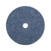 Scotch-Brite light grinding blending center hole disc 7 in diameter blue-gray non-woven 7/8 in arbor grinding disc
