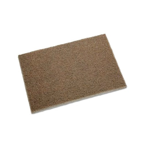 Scotch-Brite 7440 hand pad medium grit aluminum oxide tan, surface conditioning abrasive hand pad