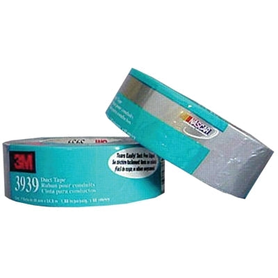 Heavy-Duty Silver Duct Tape 3939, Silver, 48 mm x 54.8 m x 9.0 mil