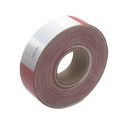 3M Diamond Grade 983 conspicuity marking tape, red and white alternating 6 in, 2 in x 150 ft roll