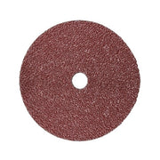 3M Cubitron II 982C fibre disc, 5 in dia, 36 grit ceramic, 7/8 in arbor hole, reddish-brown coated disc abrasive
