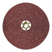 Cubitron II 982C Fibre Disc, Ceramic Grain, 5 in Dia, 36 Grit, 5/8 in Arbor, Die TN500P