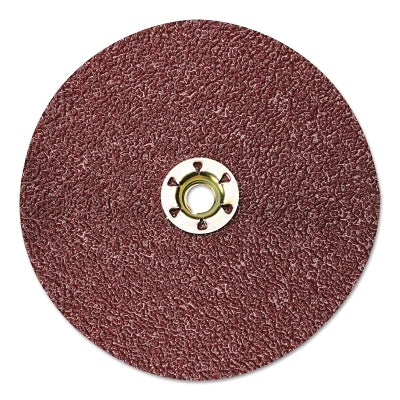 Cubitron II 982C Fibre Disc, Ceramic Grain, 5 in Dia, 36 Grit, 5/8 in Arbor, Die TN500P