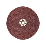 3M Cubitron II 982C fibre disc 5 in ceramic grain 36 grit 5/8 in arbor red-brown abrasive grinding disc