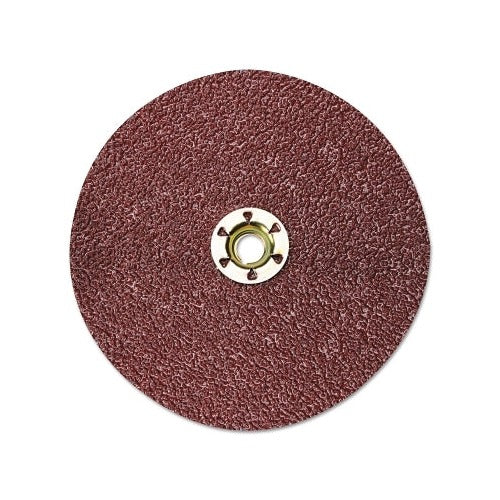 3M Cubitron II 982C fibre disc 5 in ceramic grain 36 grit 5/8 in arbor red-brown abrasive grinding disc
