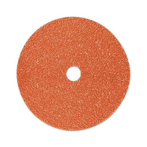 3M Cubitron II 987C fibre disc 7 in diameter 36 grit precision-shaped ceramic grain orange abrasive grinding disc