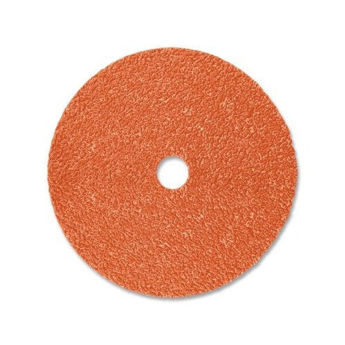 3M Cubitron II 987C fibre disc precision shaped ceramic 5 in 7/8 in arbor 60 grit orange resin fiber disc abrasive
