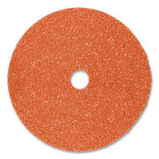 Cubitron II 987C Fibre Disc, Precision Shaped Ceramic, 5 in dia, 7/8 in Arbor, 36 Grit