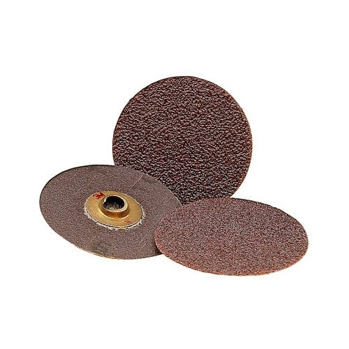 Roloc™ Discs 361F, Aluminum Oxide, 3 in dia, TR, 80 Grit, 20000 RPM