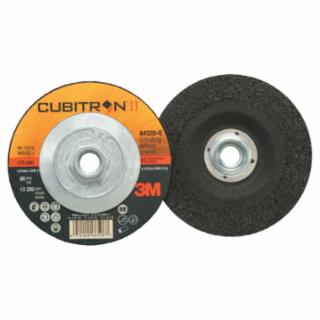 64320 3M Cubitron II Grinding Wheel 115mm x 6mmx 5/8-11 x 4 1/12" 80m/s 13,300 Max RPM tr/min