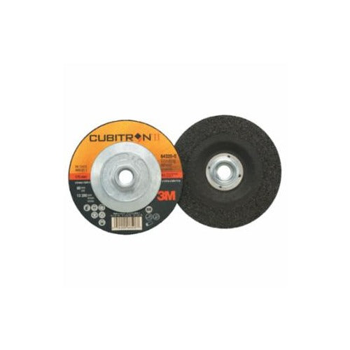 64320 3M Cubitron II Grinding Wheel 115mm x 6mmx 5/8-11 x 4 1/12" 80m/s 13,300 Max RPM tr/min