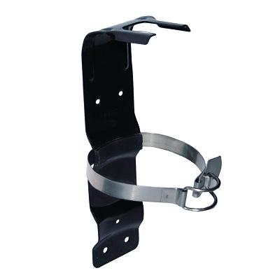 Fire Extinguisher Brackets, Metal, Black, 2-1/2 lb