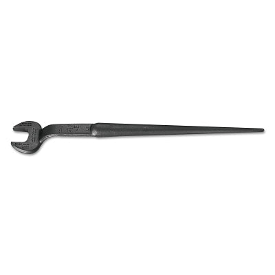Spud Wrench, 1-5/8 in Opening, 60° Offset Angle, For 1 in Heavy Nut