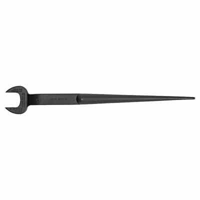 Spud Wrench, 1-1/4 in Opening, 60° Offset Angle, For 3/4 in Heavy Nut