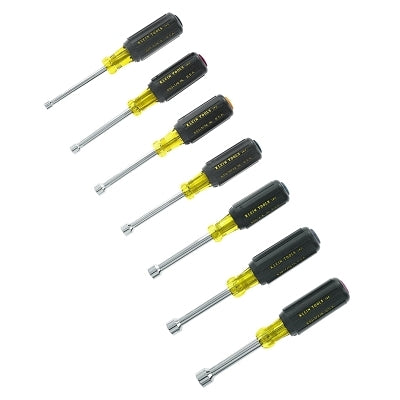 7 Pc Cushion-Grip Nut Driver Set, 3/16 in, 1/4 in, 5/16 in, 11/32 in, 3/8 in, 7/16 in, 1/2 in