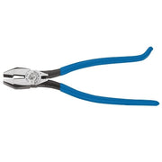 Ironworker's Side-Cutting Square Nose Pliers, 9.19 in OAL, Heavy-Duty Cutting Knives