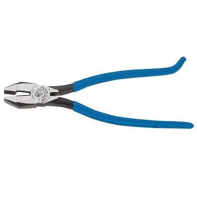 Ironworker's Side-Cutting Square Nose Pliers, 9.19 in OAL, Heavy-Duty Cutting Knives