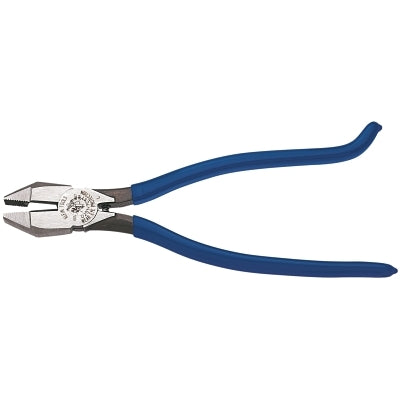 Ironworker's Side-Cutting Square Nose Pliers, 9.19 in OAL, High-Leverage, Heavy-Duty Knurled