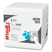 L40 Towel, White, 12.5 in W x 12 in L, Pack, 1 Ply, 56 Sheets/PK, 1,008 Sheets Total