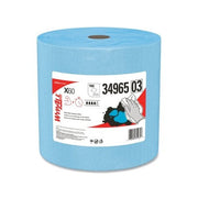 WypAll X60 cloth wipers, blue jumbo roll, 13.4 x 12.4 in, 1100 sheets, multi-task industrial cleaning cloth roll