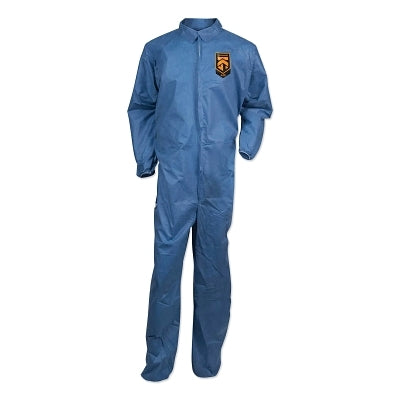 KleenGuard A20 Breathable Particle Protection Coverall, Blue Denim, X-Large, ZF, EWA