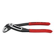 Alligator Pliers, 7-1/4 in OAL, V-Jaws, 9 Adjustments, Serrated