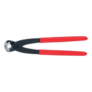 Concretors' Nippers, 10 in, Polished, Plastic Coated Grip