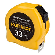 Professional Series Power Tape, 1 in W x 33 ft L, SAE, Nylon Coated Yellow Blade, Hi-Viz Orange/Black Case