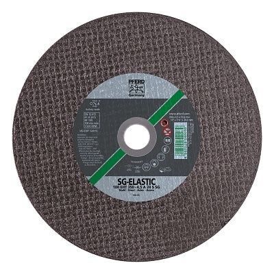 Type 1 Metal A-SG Portable Cut-Off Wheel, 14 in dia, 3/16 in Thick, 20 mm Arbor, 24 Grit
