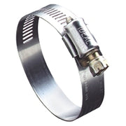 Combo-Hex 54-0 Worm Drive Clamp, 2-1/4 in Hose ID, 1-1/8 to 3 in dia, 1 in W, 201/301 Stainless Steel