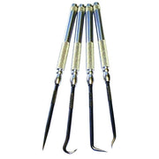 Pick Set, 4 Pc, Aluminum Handle