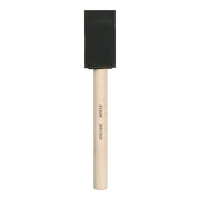Foam Brushes, 1 in W, Foam, Wood handle