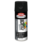 Interior/Exterior Industrial Maintenance Paint, 12oz Aerosol, Semi-Flat Black