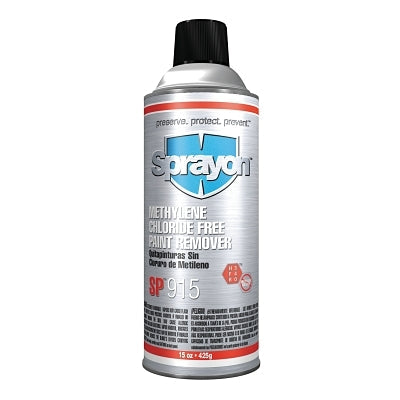 SP915 Methylene Chloride Free Paint Remover, 16 oz, Aerosol Can, Ammonia Scent