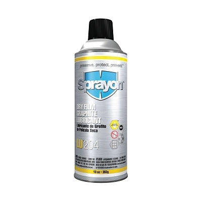 Dry Film Graphite Lubricant, 10 oz, Aerosol Can