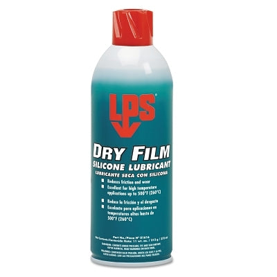 Dry Film Silicone Lubricants, 16 oz Aerosol Can