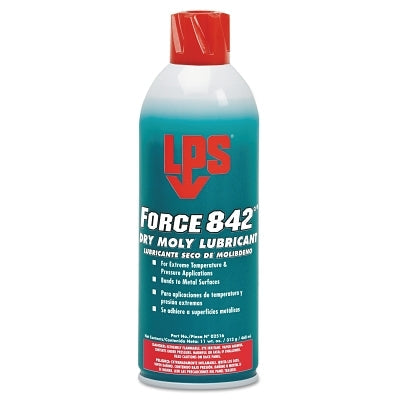 Force 842° Dry Moly Lubricant, 16 oz Aerosol Can