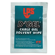 D'Gel Cable Gel Solvents, Individually Wrapped Wipes