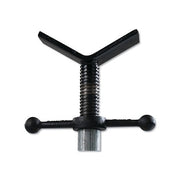 Pipe Stand Heads, Vee Head Only, Carbon Steel, 2,000 lb Cap., 1/8 in-24 in Pipe