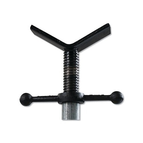 Pipe Stand Heads, Vee Head Only, Carbon Steel, 2,000 lb Cap., 1/8 in-24 in Pipe